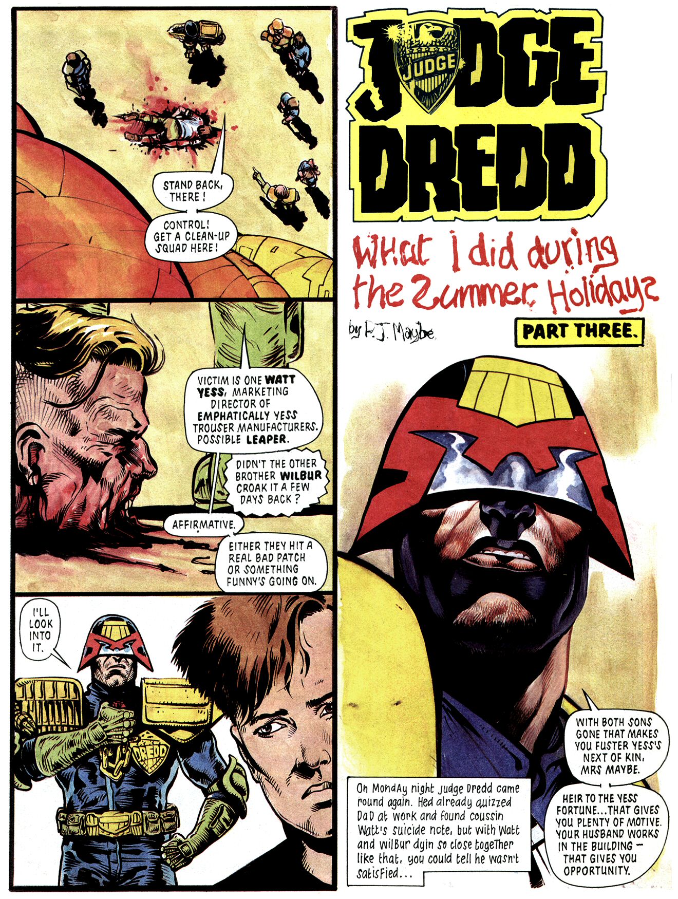 Read online Judge Dredd: The Complete Case Files comic -  Issue # TPB 12 (Part 1) - 233