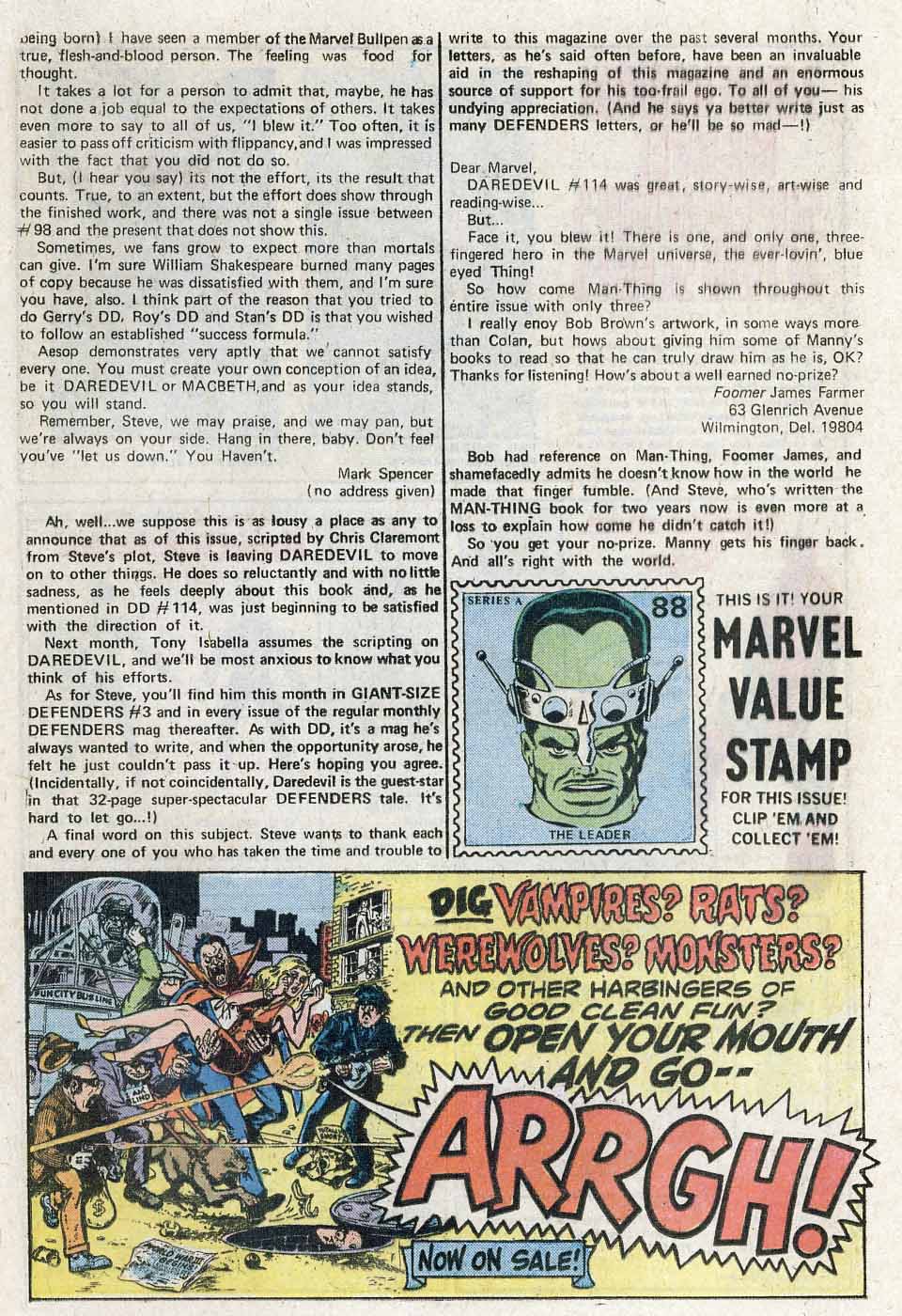 Read online Daredevil (1964) comic -  Issue #117 - 21