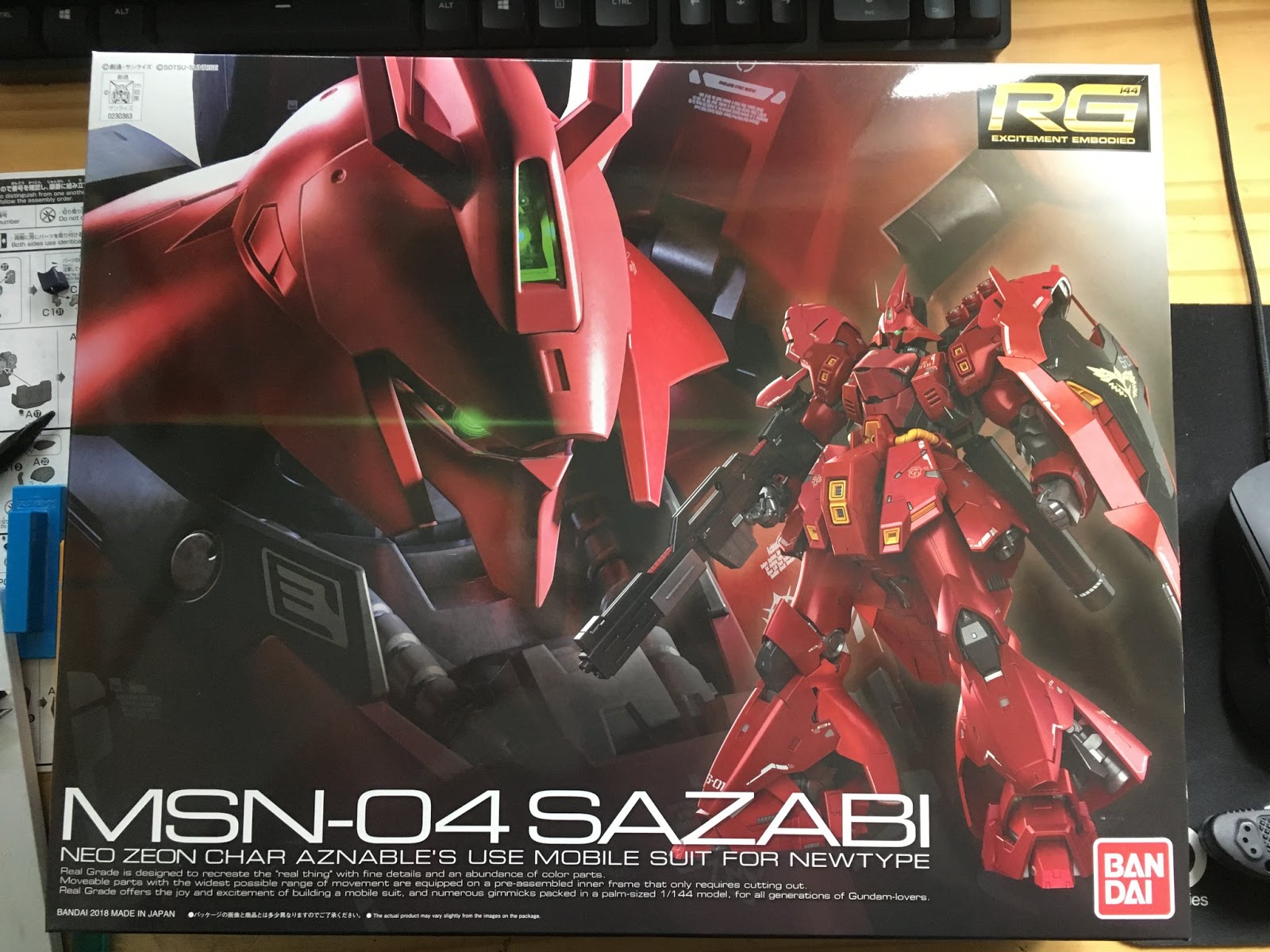Review Real Grade Msn 04 Sazabi