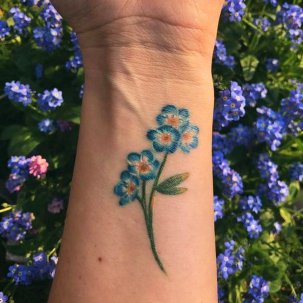 50+ Delicate Flower Tattoos For Men With Meanings (2019) Simple & Small