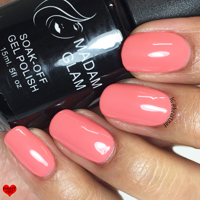 heartnat Madam Glam Gel PolishMy Thing