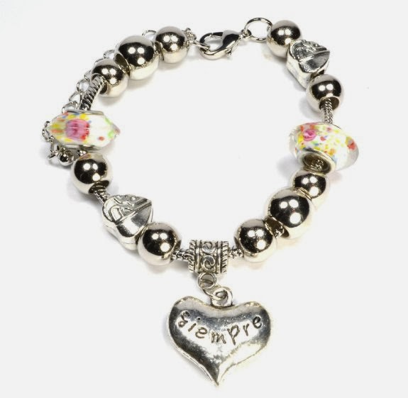 brighton bracelet: Brighton Inspired Classic Silver Tone Beads Love ...
