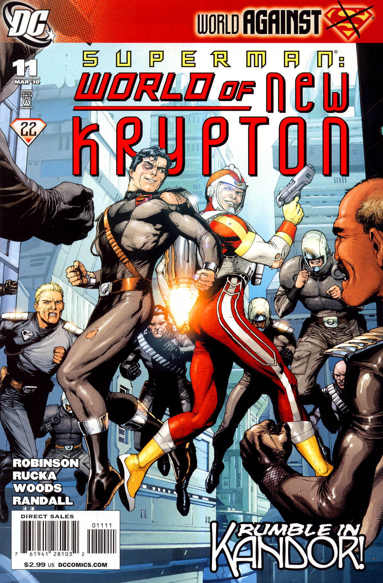 Read online Superman: World of New Krypton comic -  Issue #11 - 1