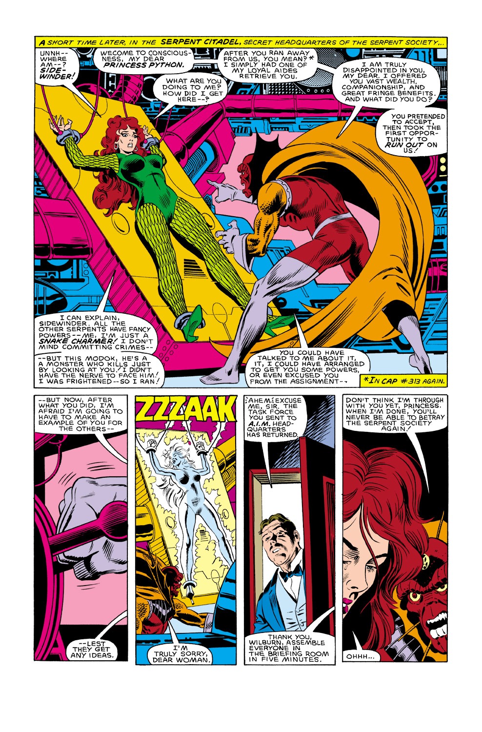 Read online Captain America (1968) comic -  Issue #315 - 7