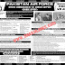 Join Pakistan Air Force (PAF) as Commission in 121 Combat Support Course (SPSSC) Govt of Pakistan Jobs