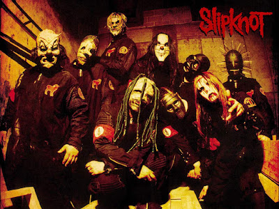Slipknot, Iowa, 2001, Corey Taylor, Clown, Paul Gray, Joey Jordison, Jim Root, Sid Wilson