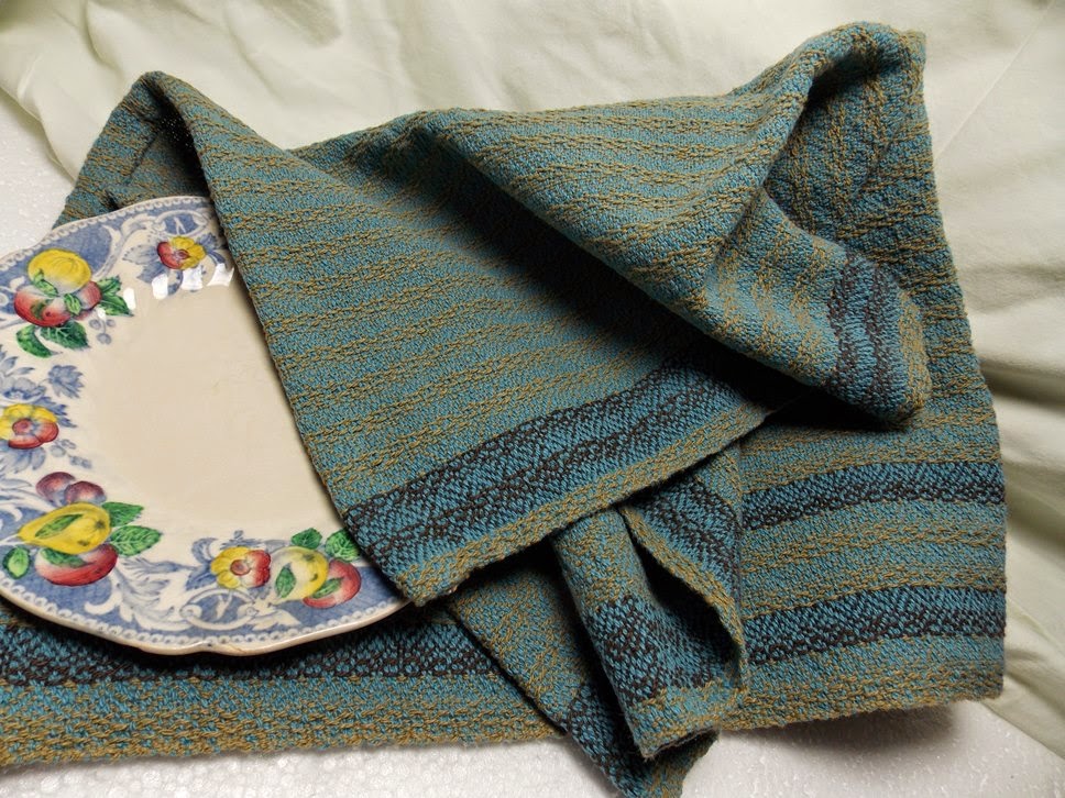 WEAVING FOR FUN Dish Towel or Kitchen Towel