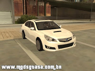 Subaru Legacy 2010 para grand theft auto