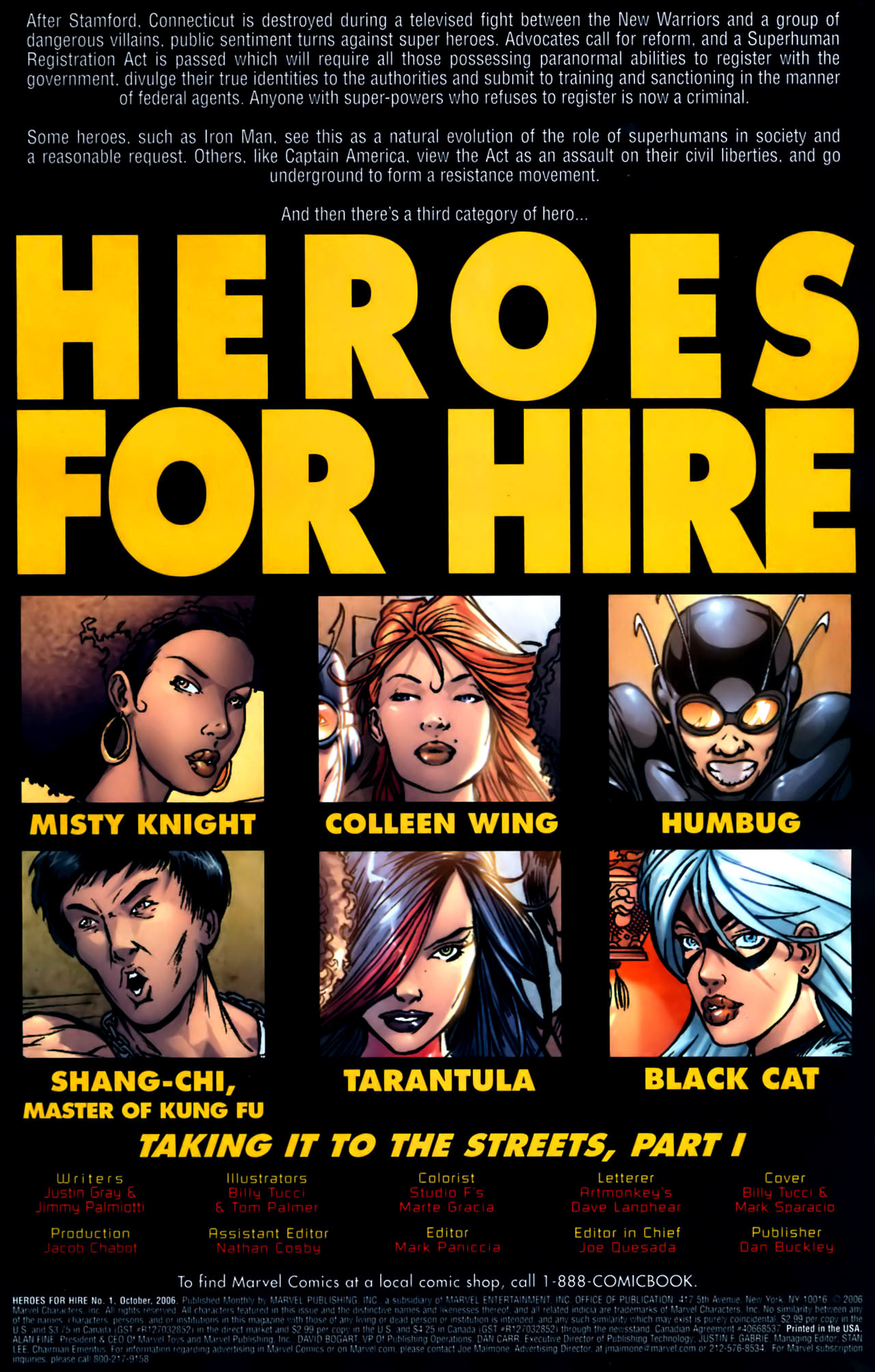 Read online Heroes For Hire (2006) comic -  Issue #1 - 2