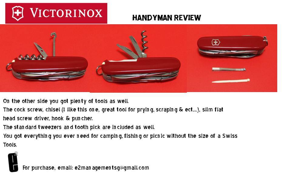 ExcellentToolsSG Victorinox Handyman Review