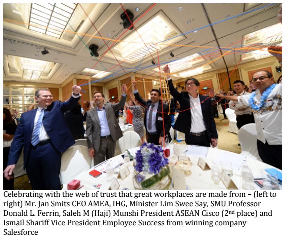 WorkSmart Asia: Singapore's 10 best places to work for unveiled