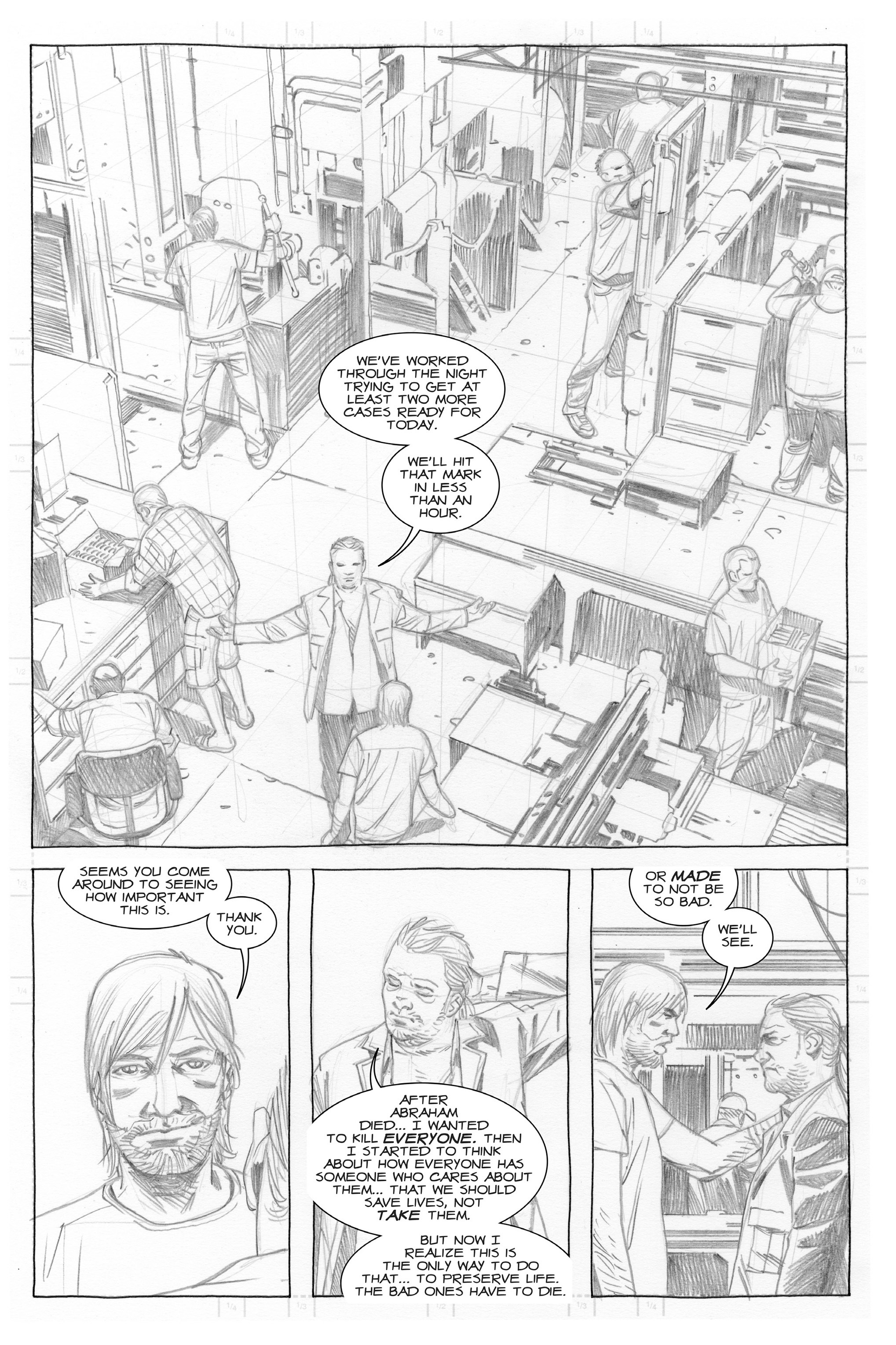 The Walking Dead issue All Out War Artist Proof Edition - Page 14