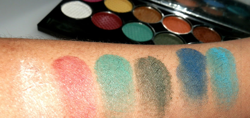 Sleek Makeup Chaos Eye Shadow Palette Swatches