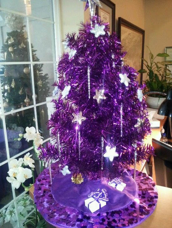 Purple Christmas Decorations Ideas Holidays Blog For You