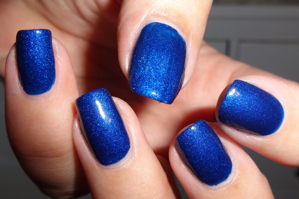 Wendy's Delights Born Pretty Store Frosted Matte Nail Polish Navy Blue