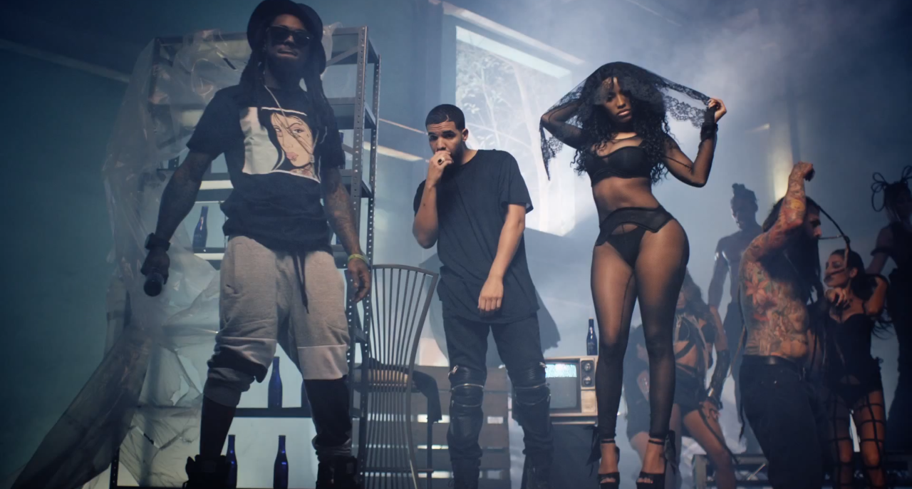 Drake, Lil Wayne, Chris Brown - Only official video.