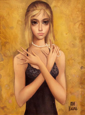 Peinture de margaret keane