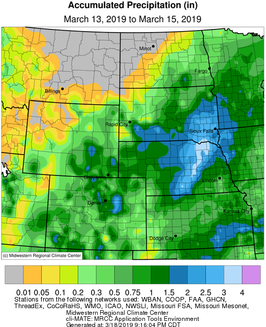 Community Collaborative Rain, Hail & Snow Network Inundation