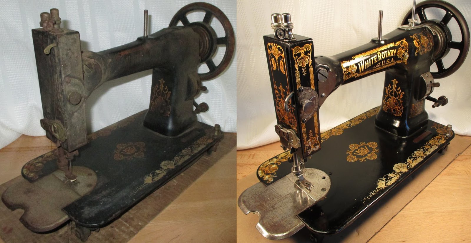 Still Stitching Vintage Sewing Machines (Profile) Grant Gray VSM
