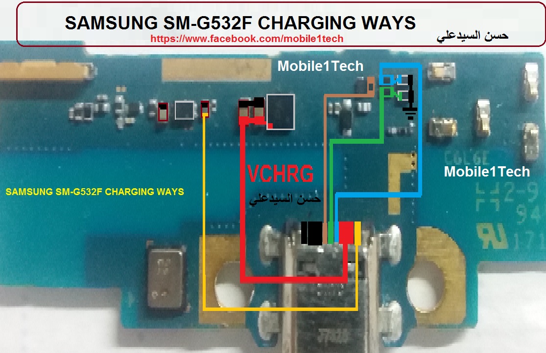 SAMSUNG SMG532F CHARGING WAYS