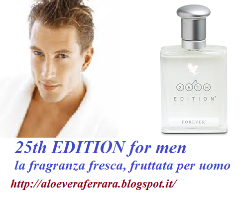 25th Edition for men, il profrumo per uomo dalla fragranza fresca e fruttata