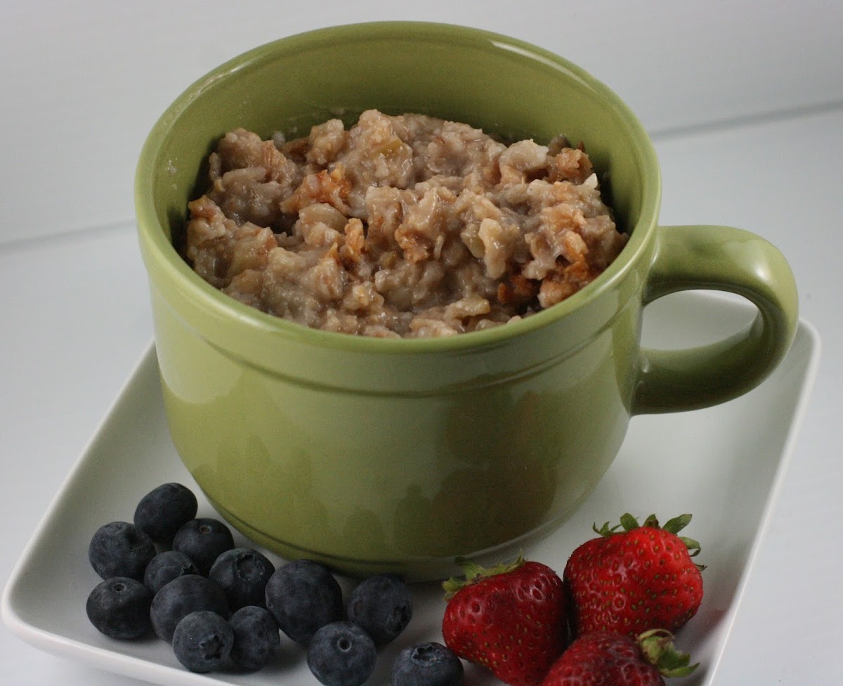 Basic Overnight Oatmeal Slow Cooker Recipe - A Year of Slow Cooking