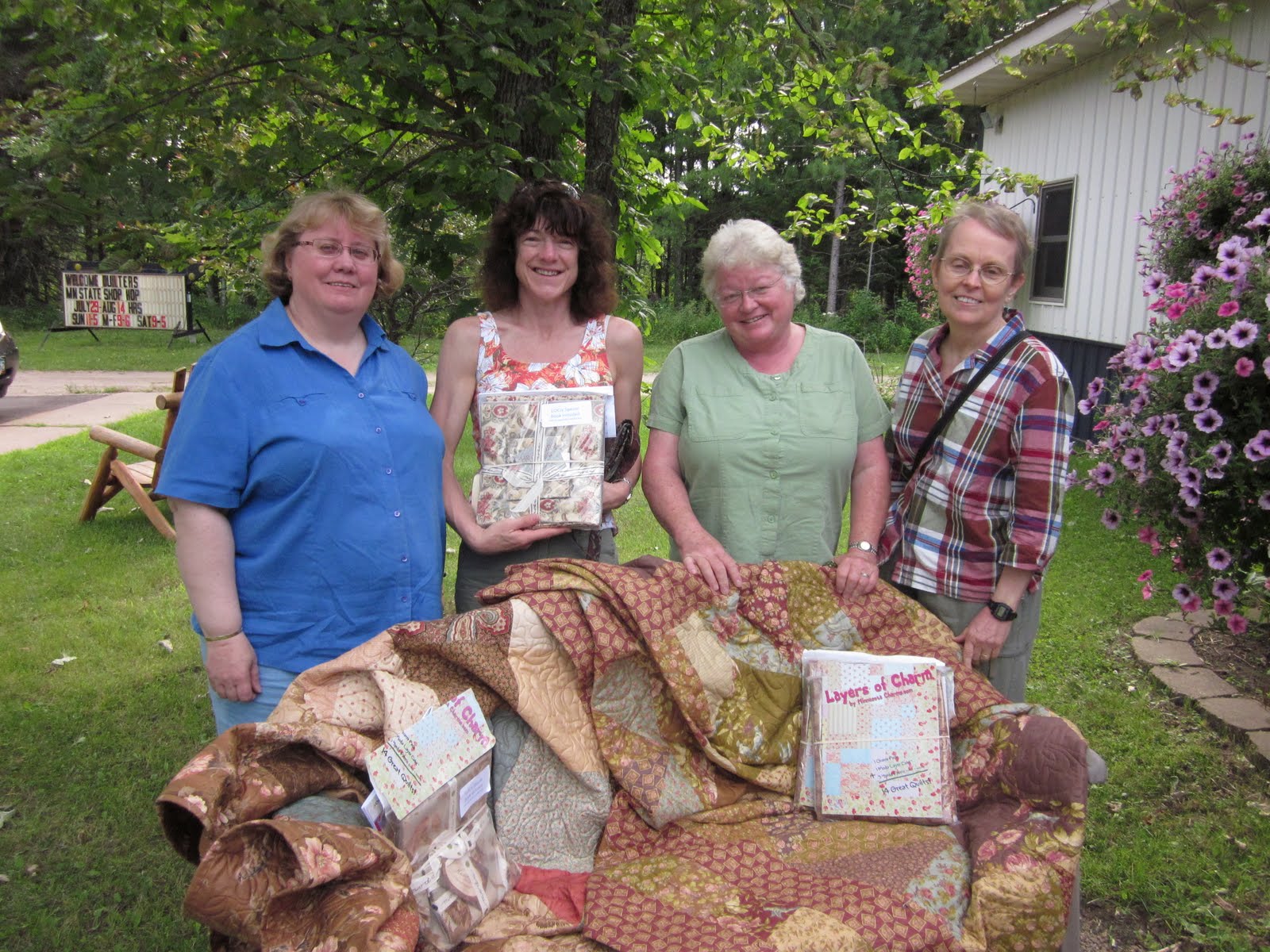 DillyDally Days 7/31Hingeley Road Quilt ShopFloodwood, MN