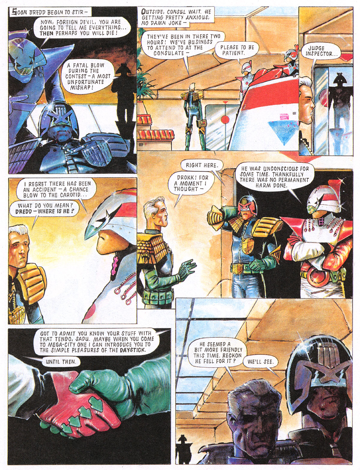 Read online Judge Dredd: The Complete Case Files comic -  Issue # TPB 12 (Part 2) - 146