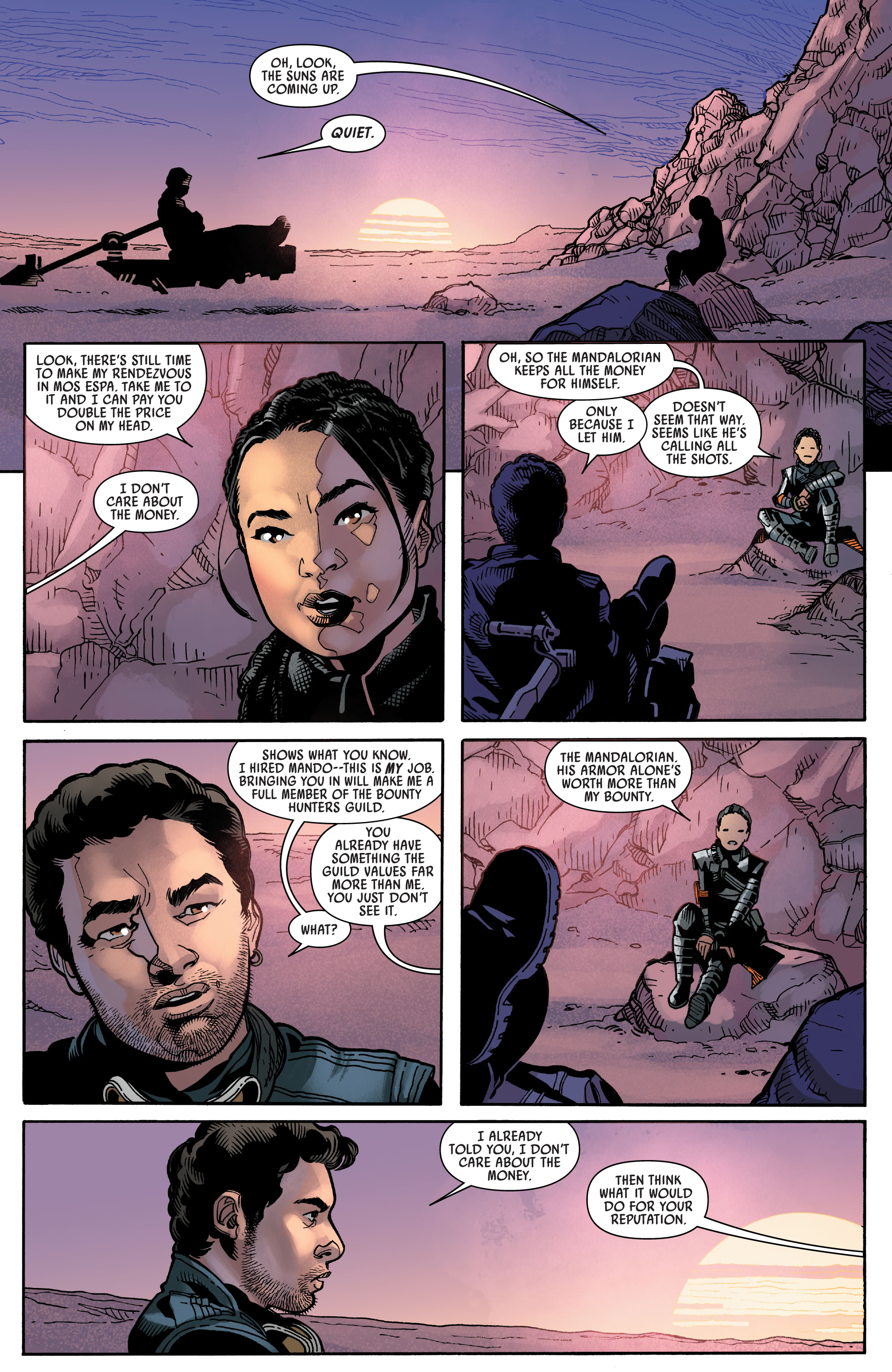 Read online Star Wars: The Mandalorian comic -  Issue #5 - 26
