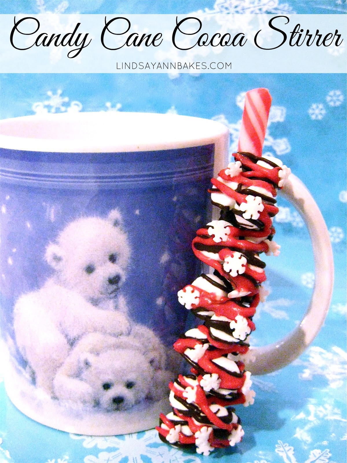 Candy Cane Cocoa Stirrer The Lindsay Ann