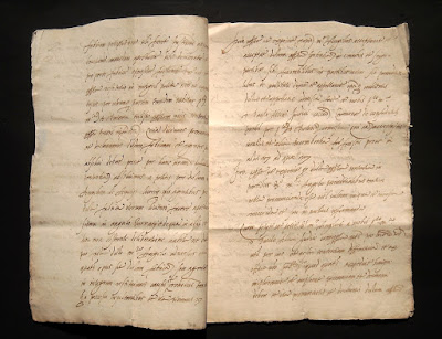 manoscritto antico - ancient manuscript - annunci