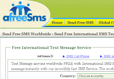 Situs SMS Gratis Terbaik Kesemua Operator