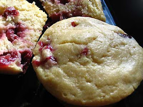 Cherry-Vanilla Ricotta Muffins