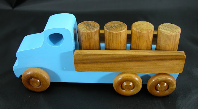 Handmade Wooden Toy Lorry Truck From The Quick N Easy 5 Truck Fleet Etsy Listing 705872553