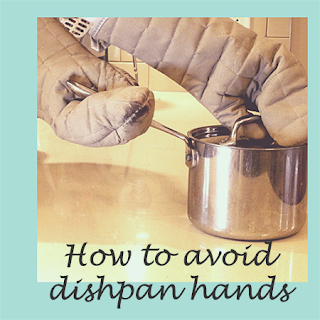 How to avoid dishpan hands.