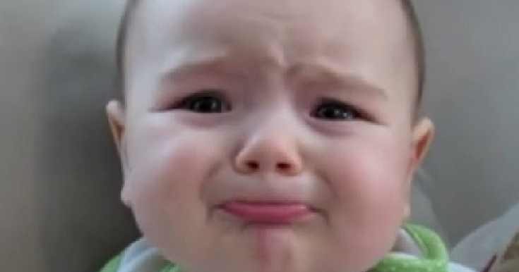 cutest sad face babies