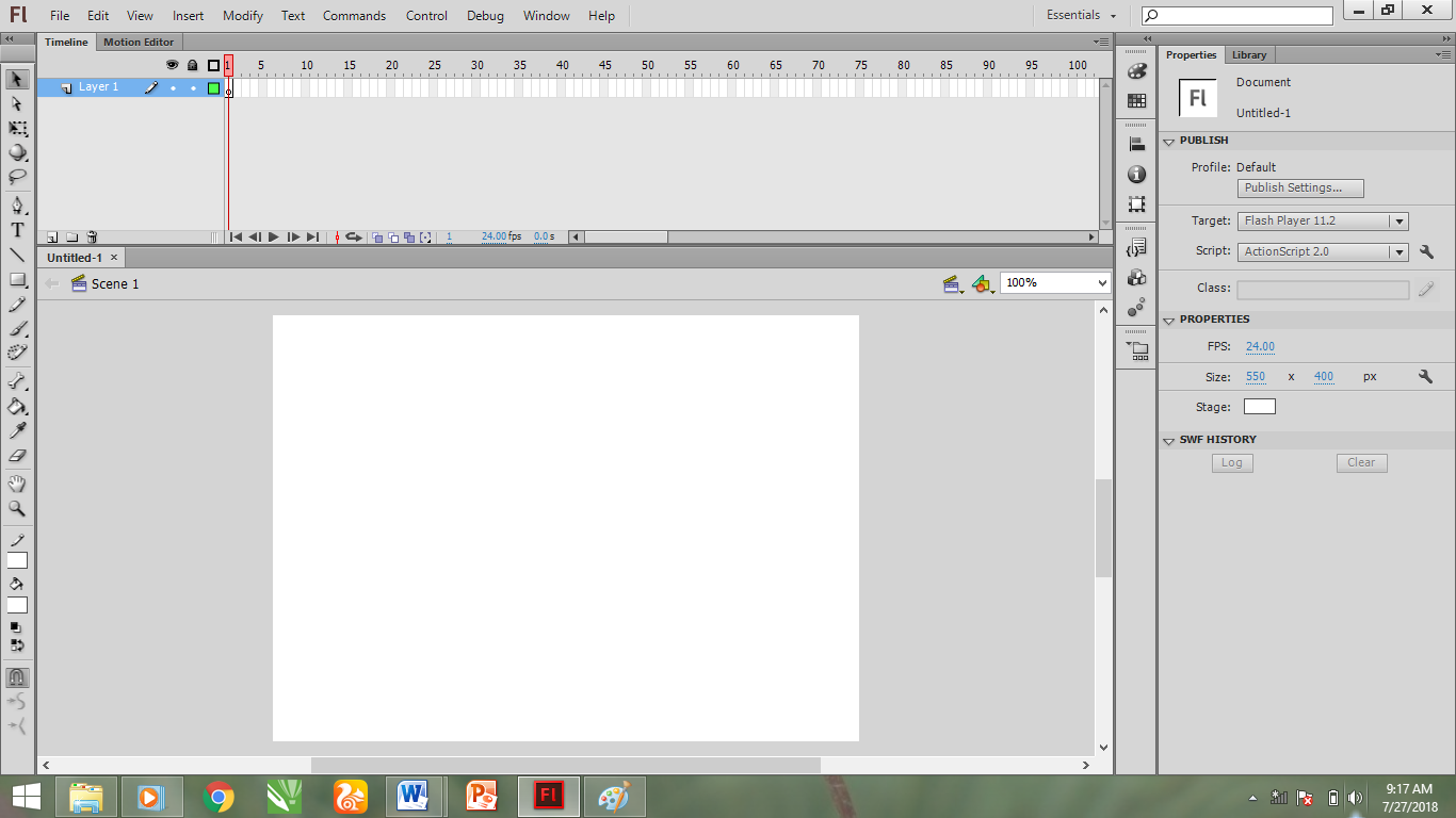 MULTIPENDIDIKAN PANEL ADOBE FLASH CS 6 PROFESSIONAL DAN FUNGSINYA