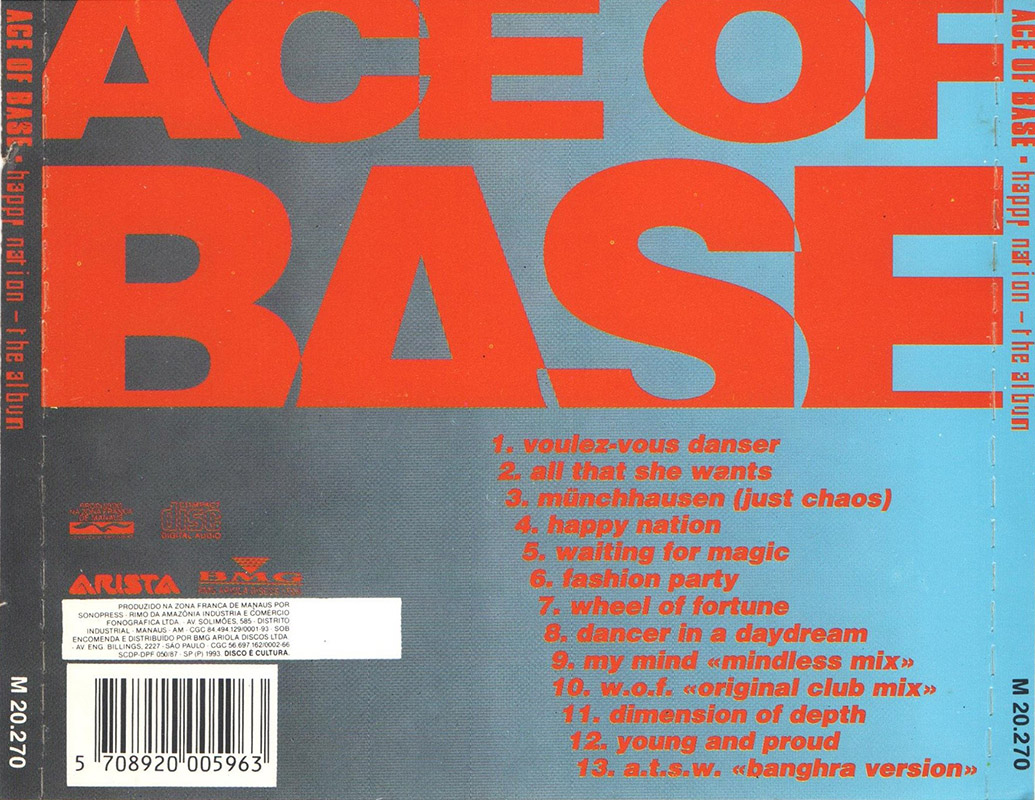 Happy nation год. Ace of Base 1992. Хэппи нейшен. Ace of Base Happy Nation. Эйс оф бейс Хэппи нейшен.