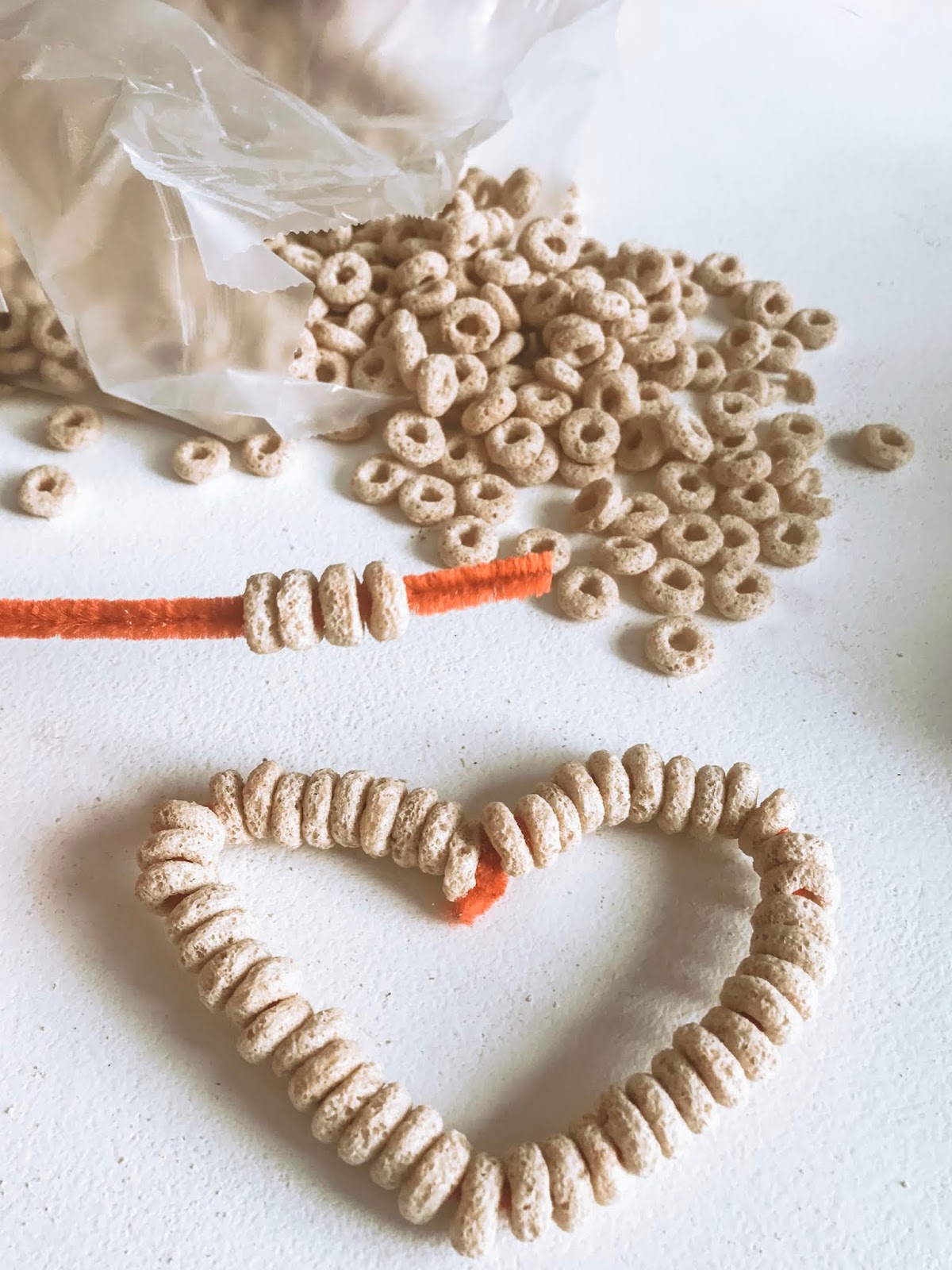 Fun Valentine Craft Bird Feeder Heart Garland The Wicker House