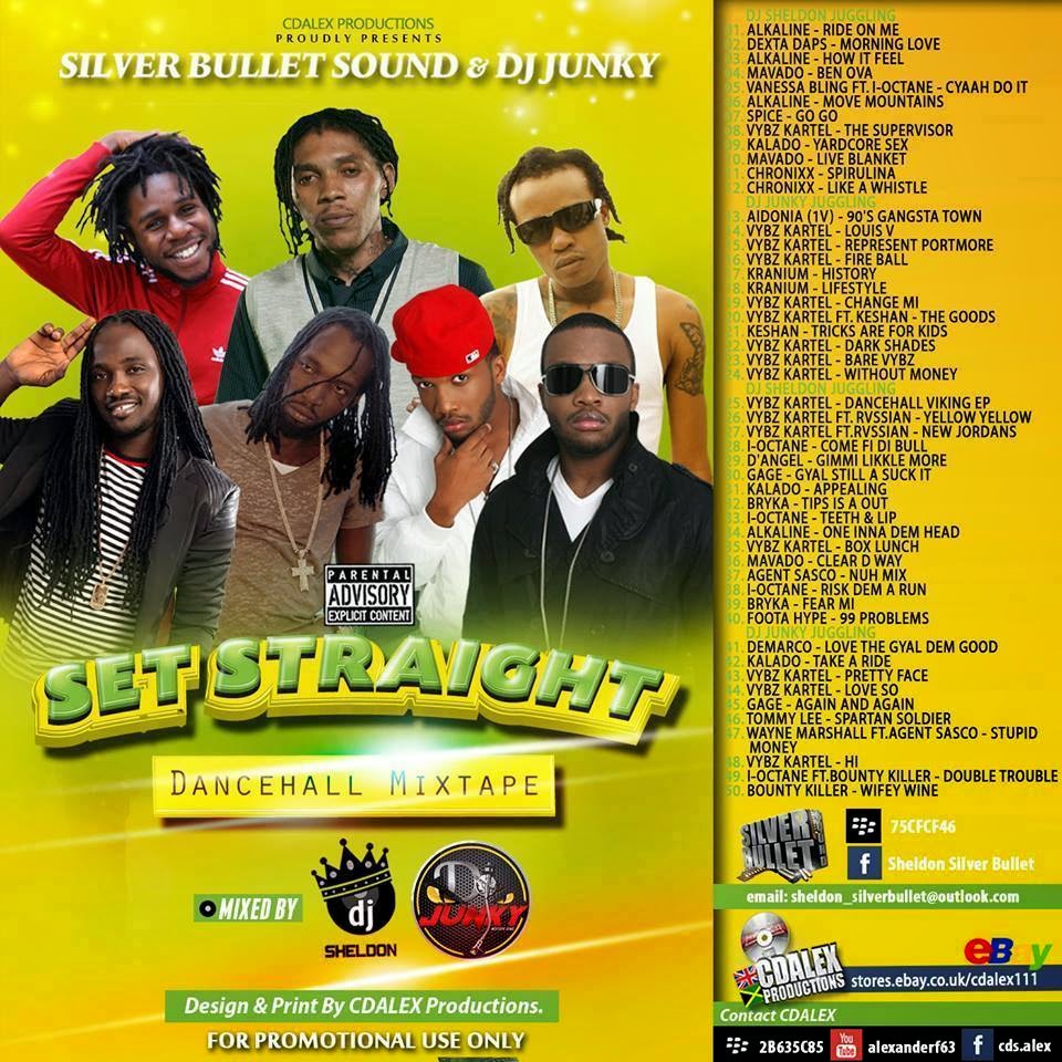 SILVER BULLET SOUND & DJ JUNKY SET STRAIGHT DANCEHALL MIX