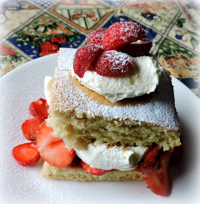 Lighter Strawberry Shortcake