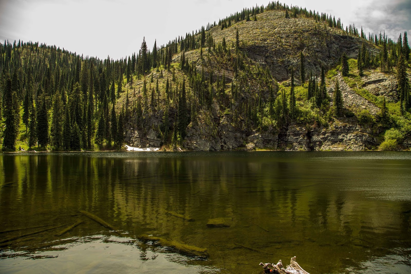On The Road Full Time Rving Spruce Lake Northern Idaho