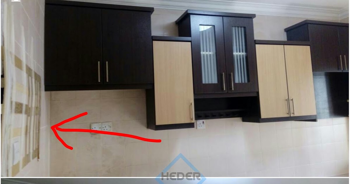 Tile mengelembung dan pecah. Tukar tile lama dan buat/pasang tile baru