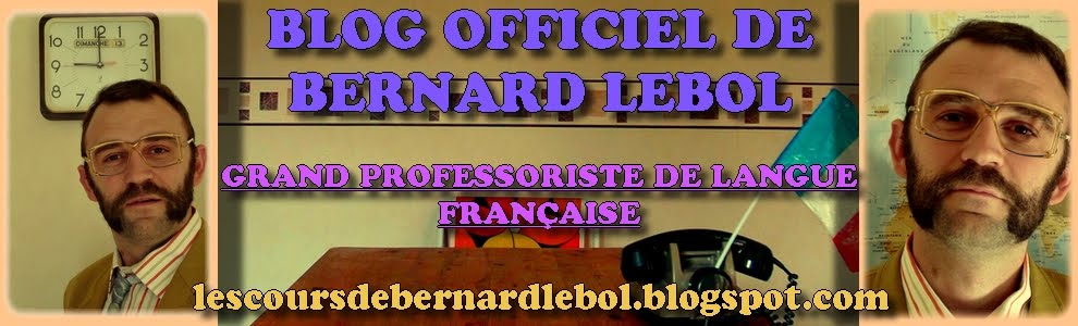 Les cours de français de Bernard Lebol