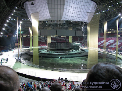 Центральная часть трибун стадиона Казань-арена
