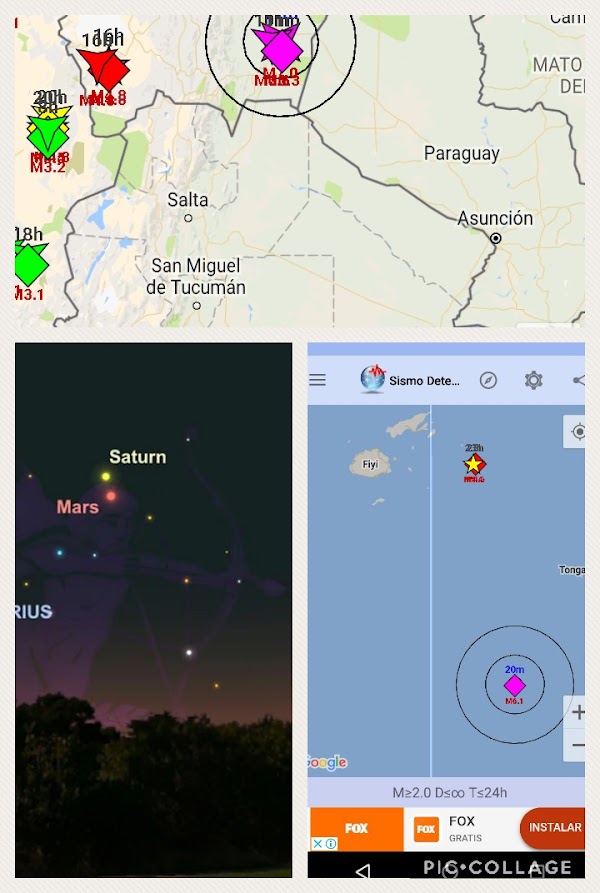 2 SISMOS FUERTES DE MAGNITUD +6 EN LAS ULTIMAS 8 HORAS. 2 SISMOS FUERTES DE MAGNITUD +6 EN LAS ULTIMAS 8 HORAS.