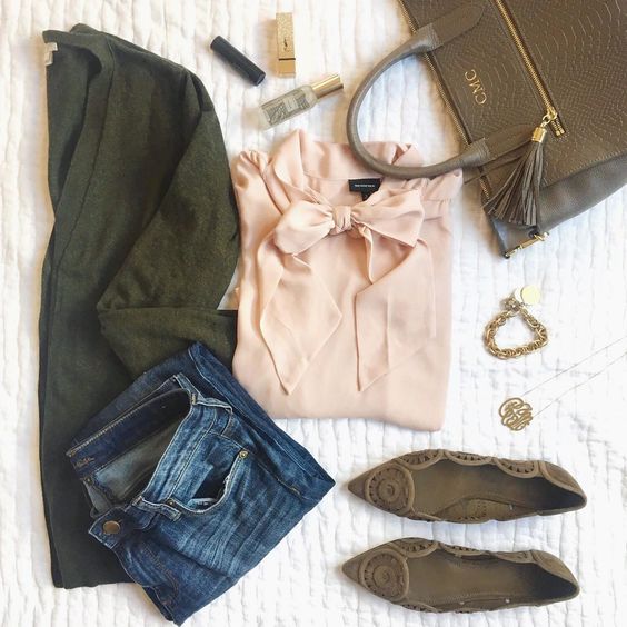Colour combo to try: Green and Blush | Miss Rich