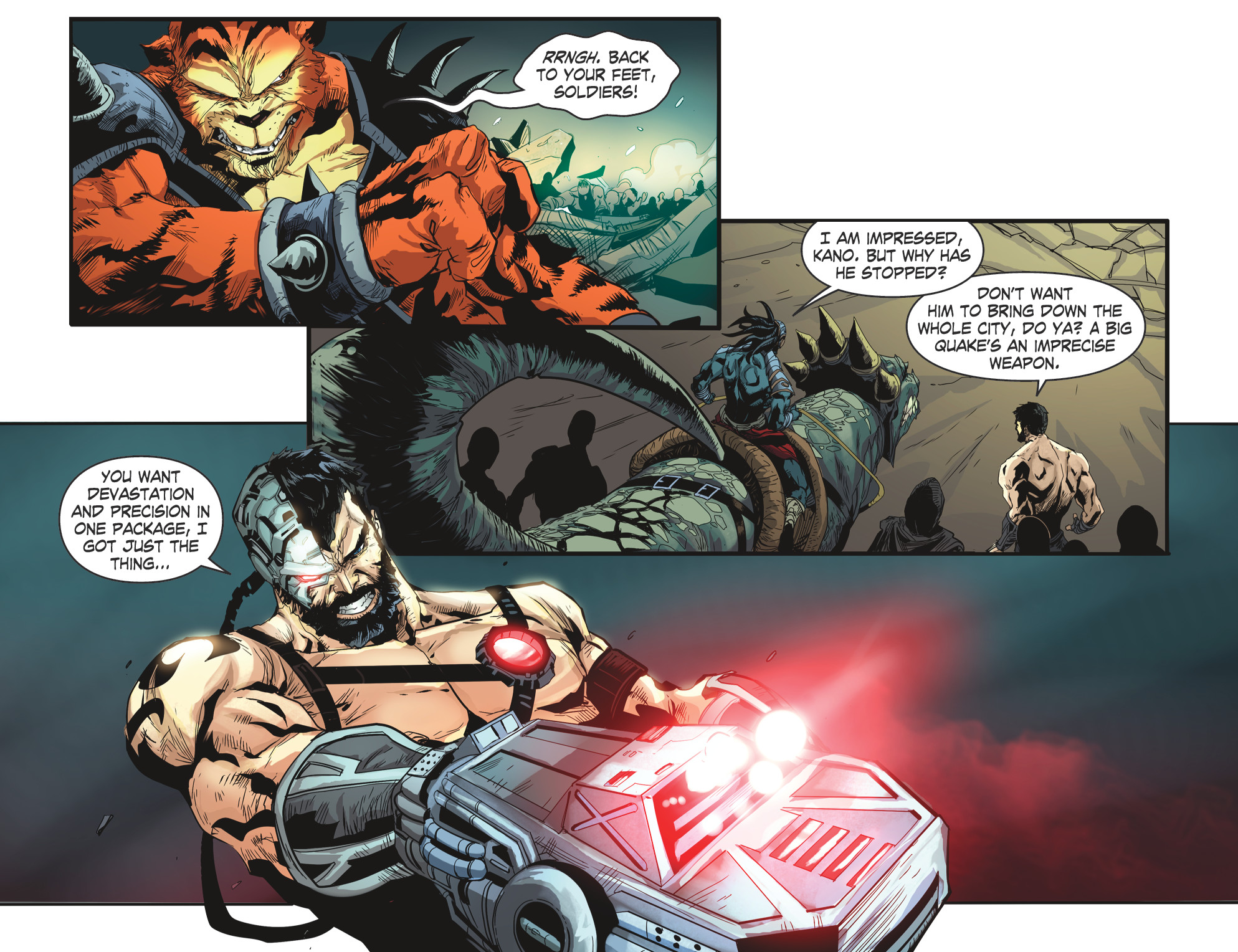 Read online Mortal Kombat X [I] comic -  Issue #20 - 19