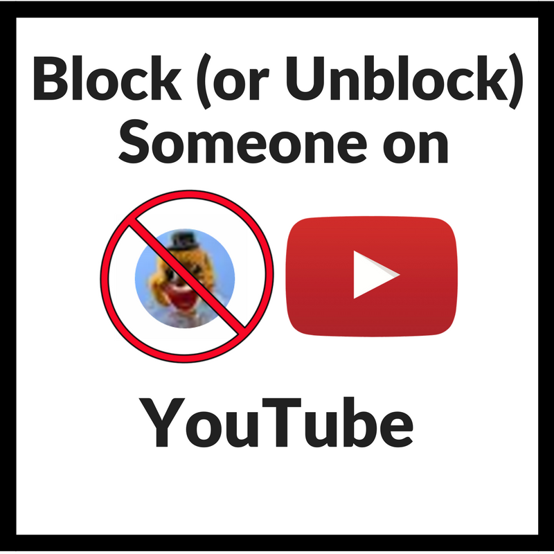 How to block someone on your YouTube channel