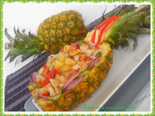 Salata de pui cu ananas